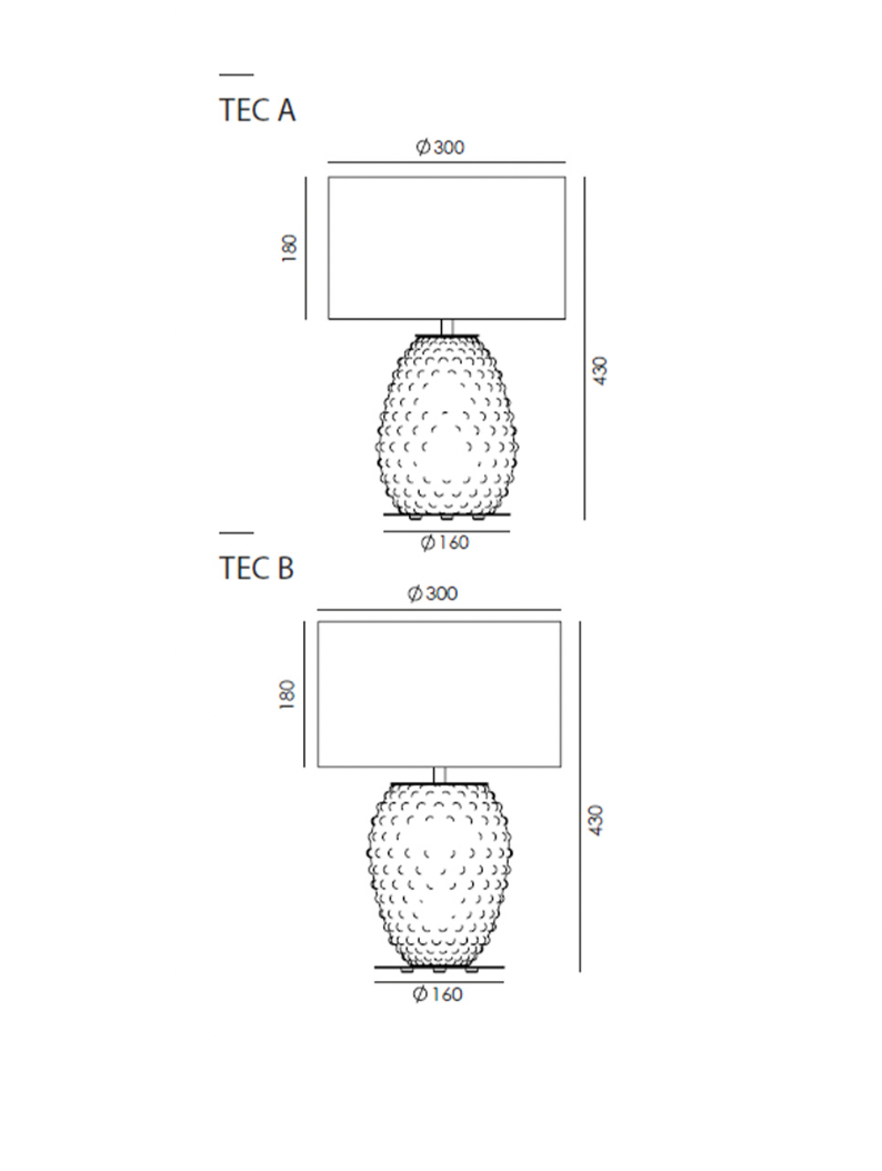 Cactus Table Lamp Small