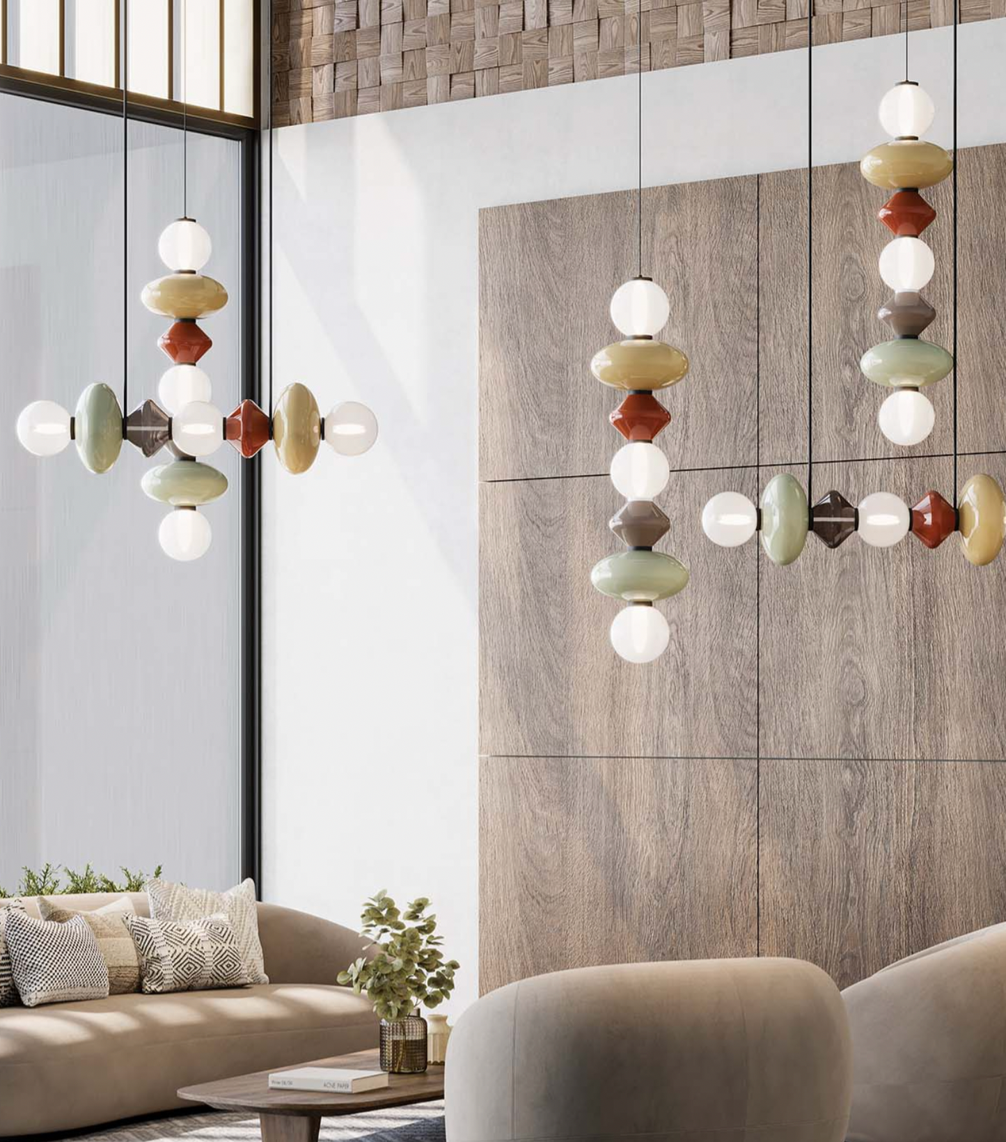 Mapi Vertical Pendant Light