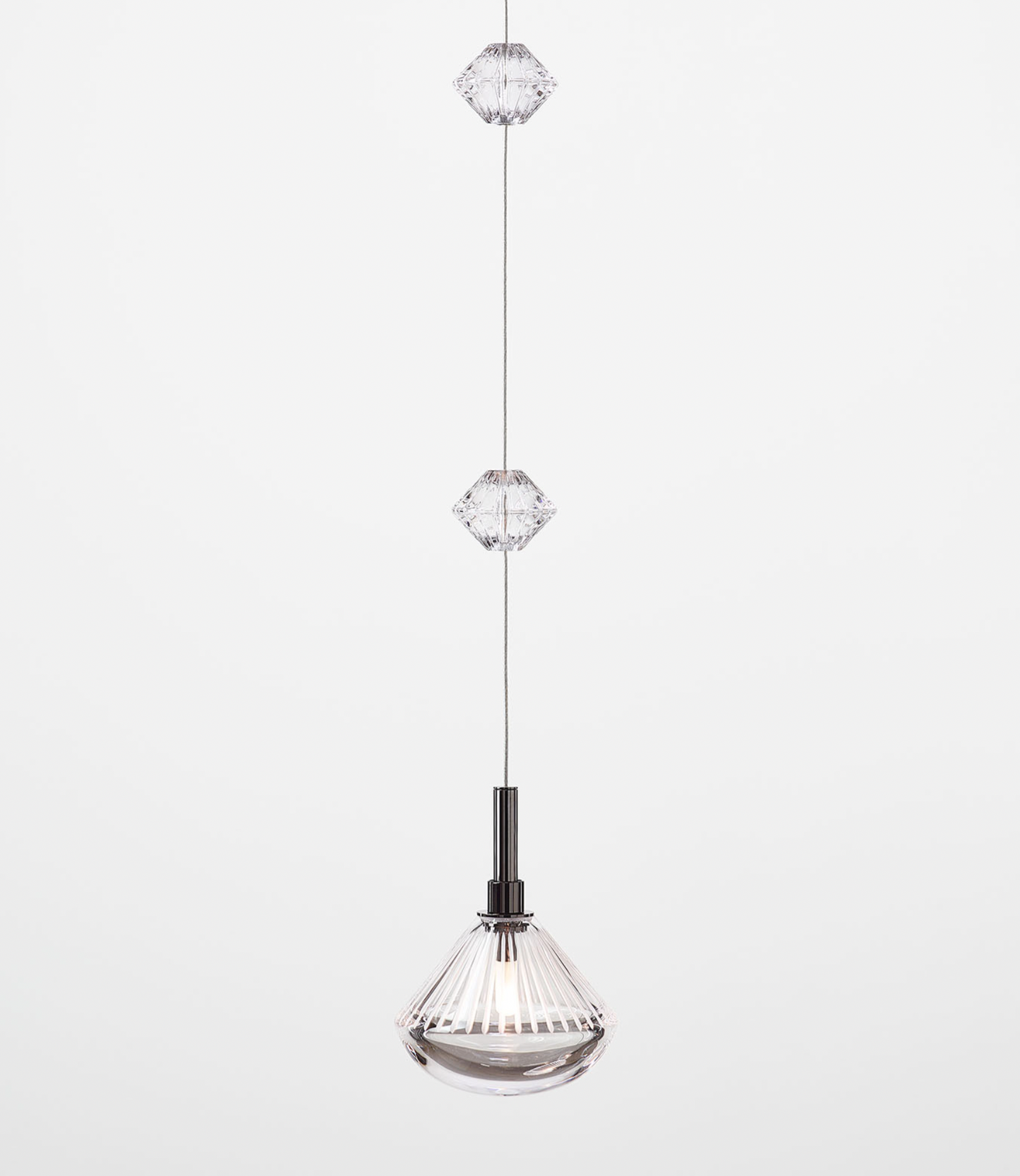 Stellar Dust Pendant Light With Bead