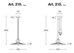 Piega Pendant/Suspension Light