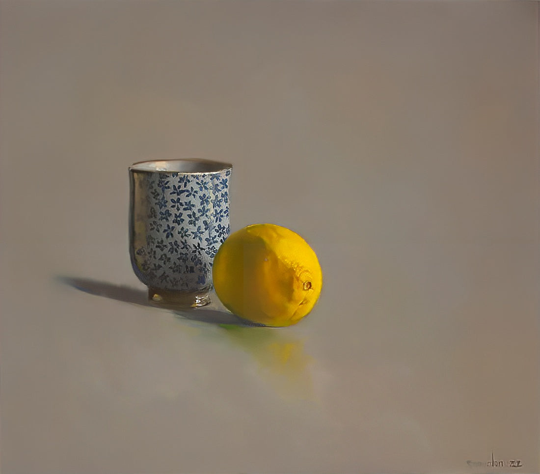 Japanese Cup with Lemon