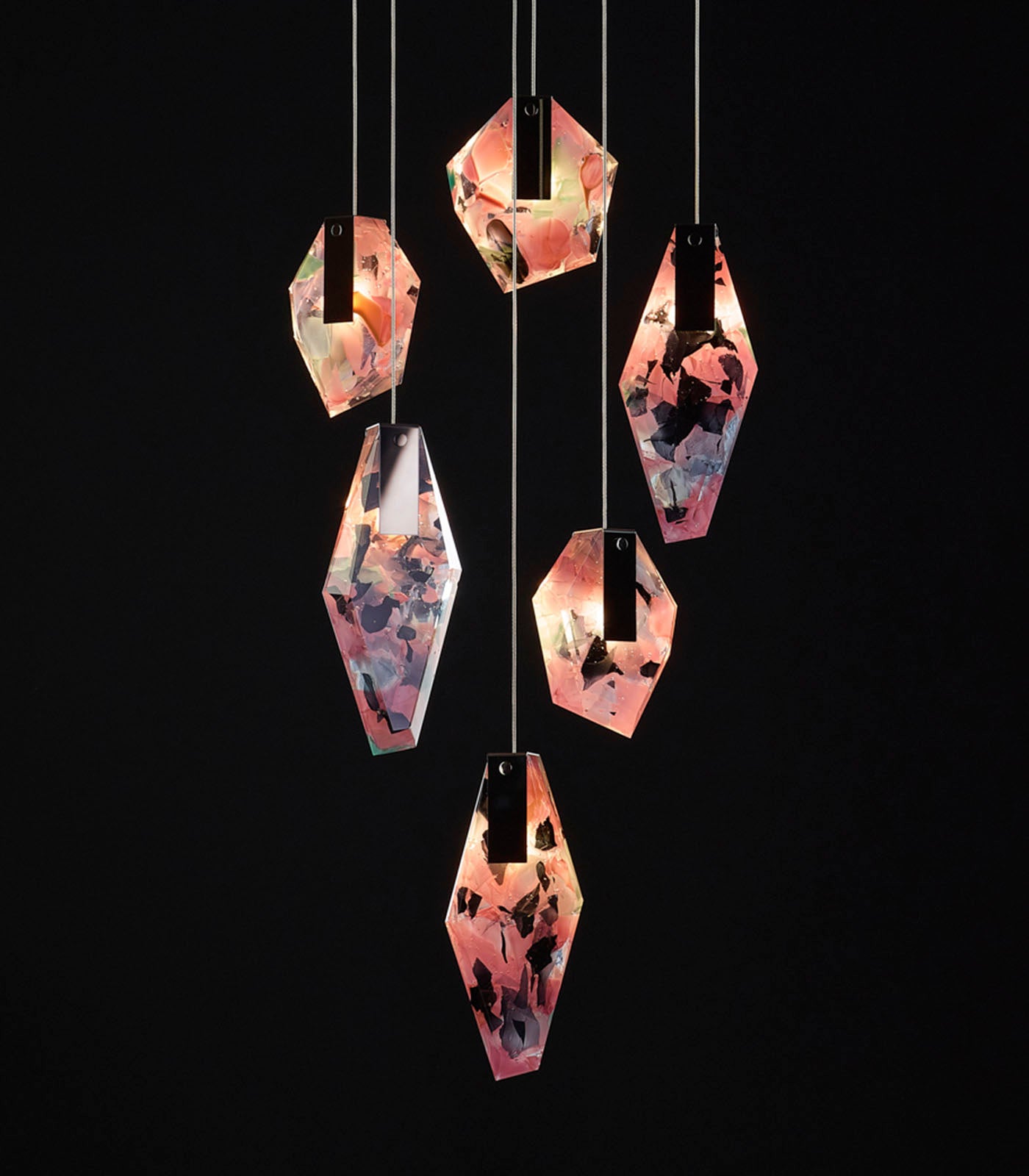 Fragments Long Pendant