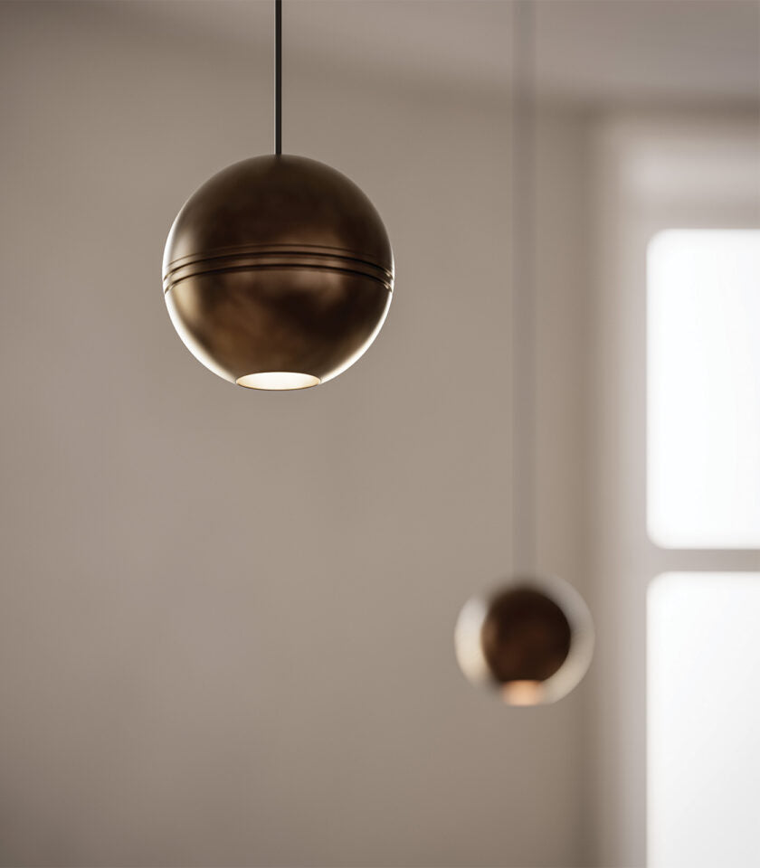 Groove Pendant Light Single