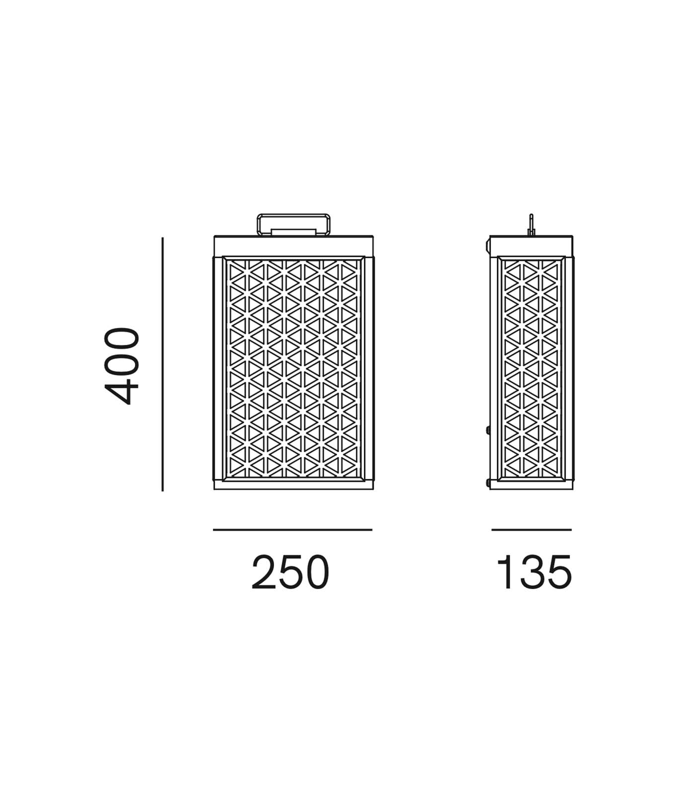 Grid Wall Light